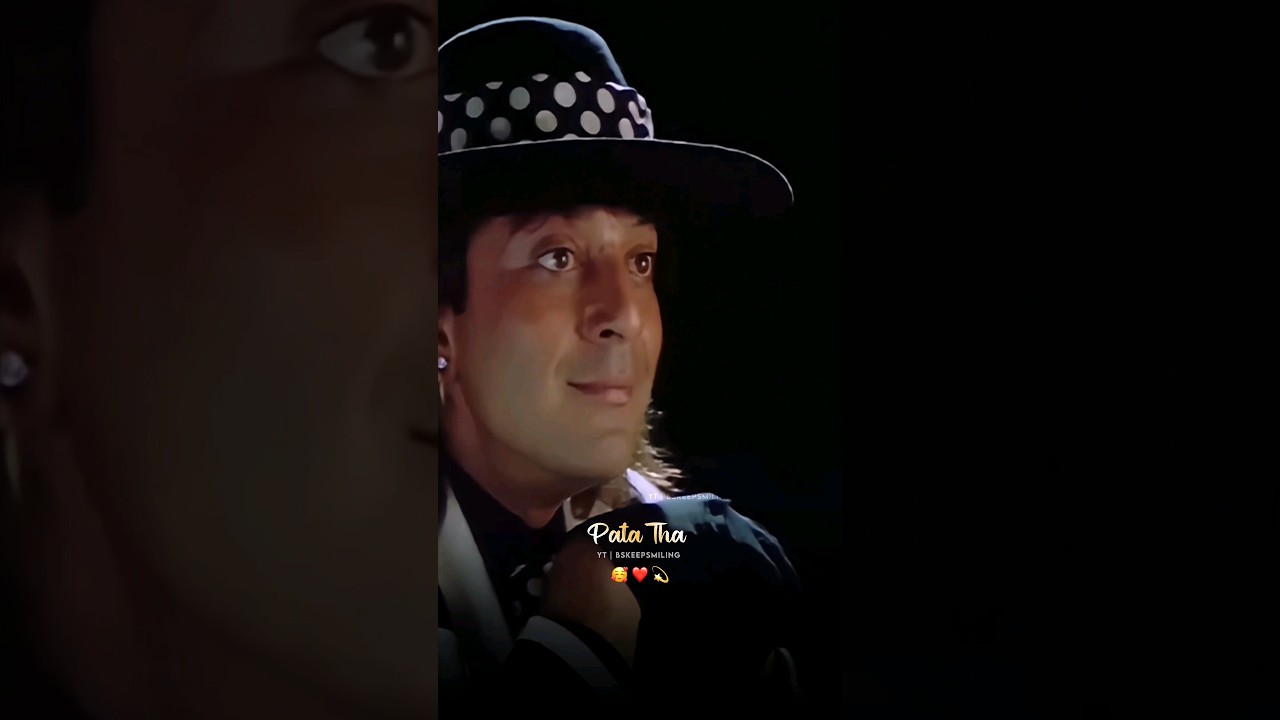 Khal Nayak Hoon Main | Classic 90s Hit Song 🎶 | Sanjay Dutt & Vinod R | Short & Sad Status