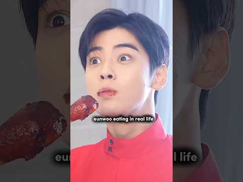 I can watch him eat all day🥰❤️#chaeunwoo #wonderfulworld #kdrama #truebeauty #mukbang #shorts