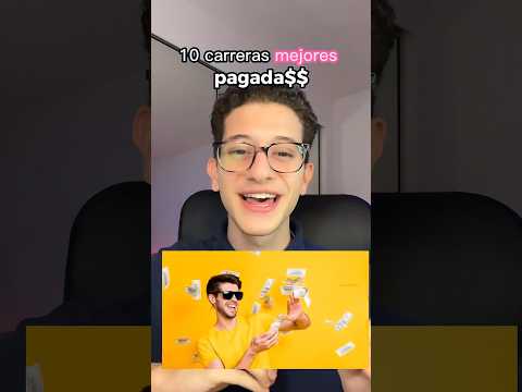 10 carreras universitarias mejores pagadas #universidad #estudiantes