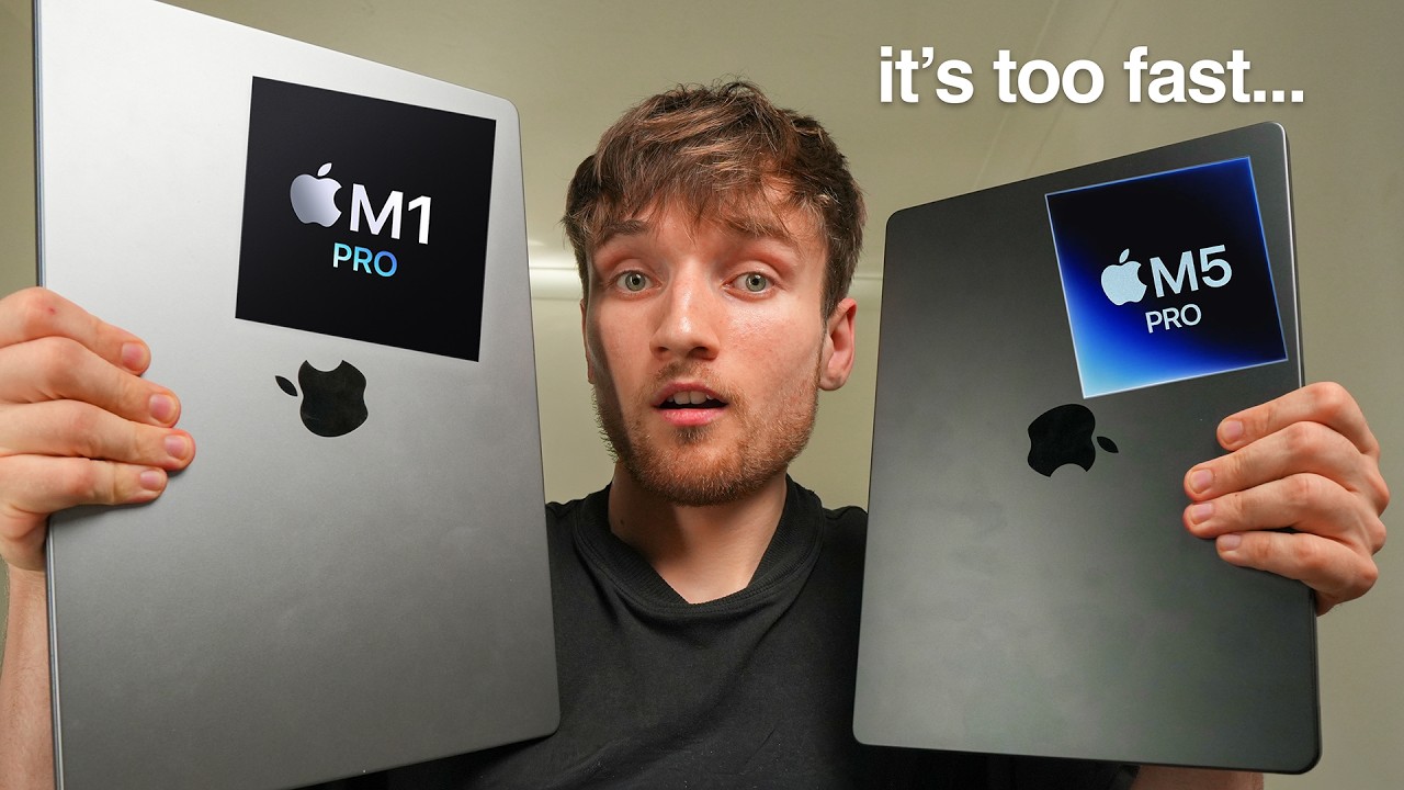 I FINALLY Upgraded from M1 PRO to M5 PRO... holy sh*t