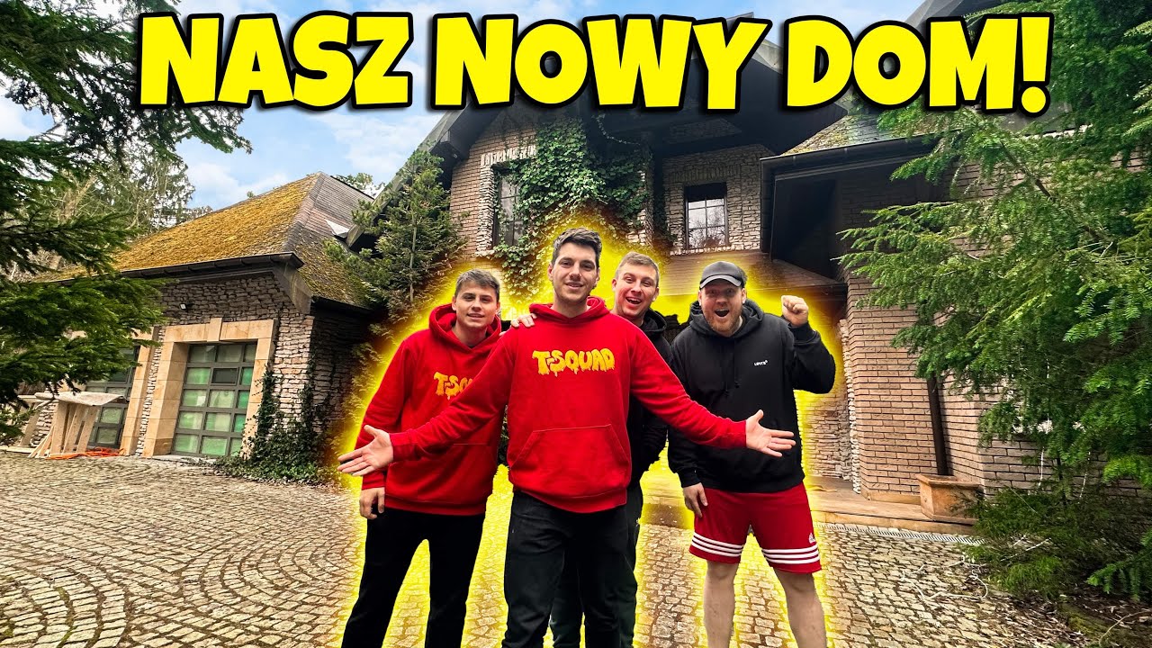 Nowy dom TSquad! Codzienne odcinki o 18:00 🏡