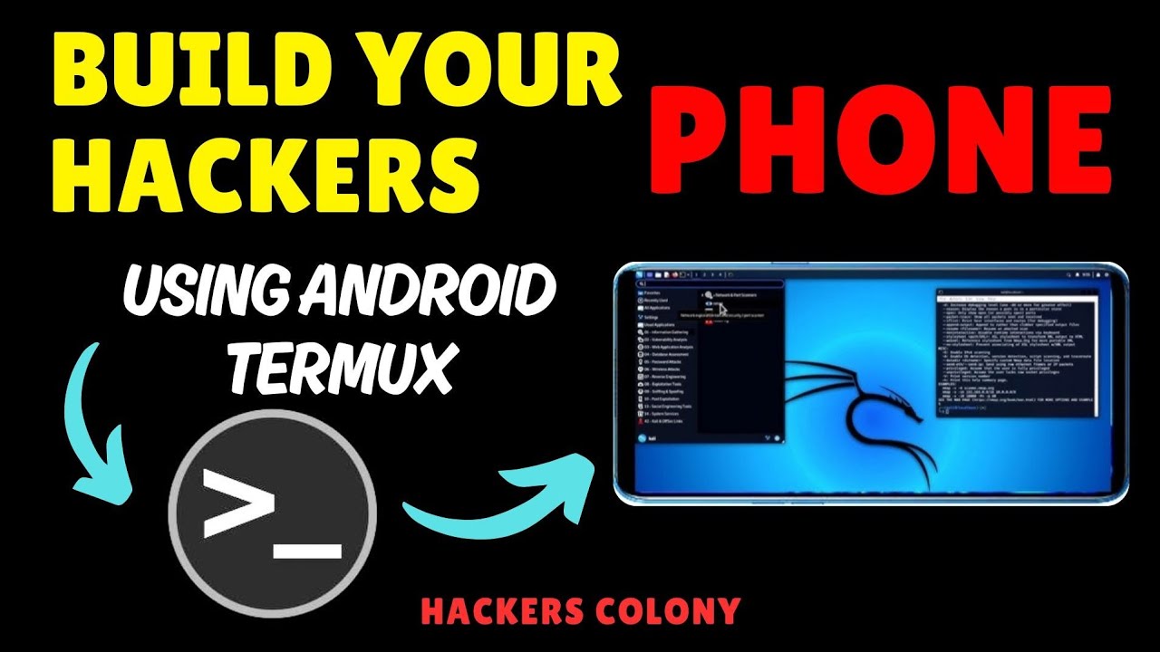 Make Hackers Android Phone Using Kalli NetHunter Rootless |Fixed all Error Kali Nethunter Termux