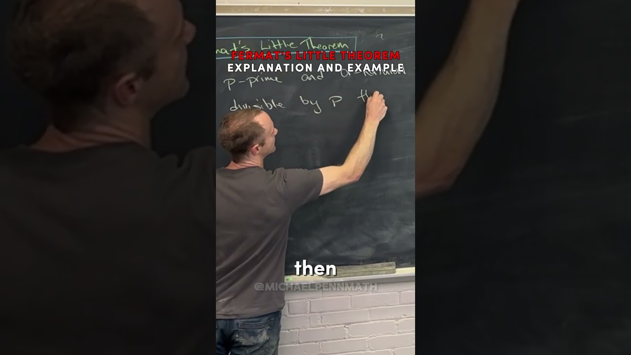 Understanding Fermat's Little Theorem with a Clear Example 🔍