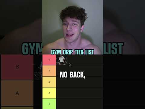 THE GYM CLOTHING TIER LIST! #bodybuilder #bodybuilding#fit #cbum #gym #gymshark #zyzz #fitnessfun