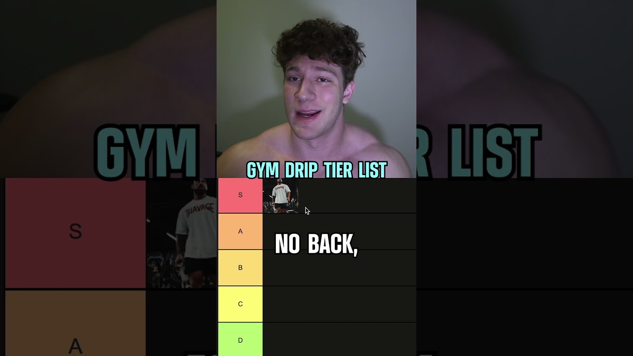 Ultimate Gym Clothing Tier List for Bodybuilders & Fitness Enthusiasts 🏋️‍♂️