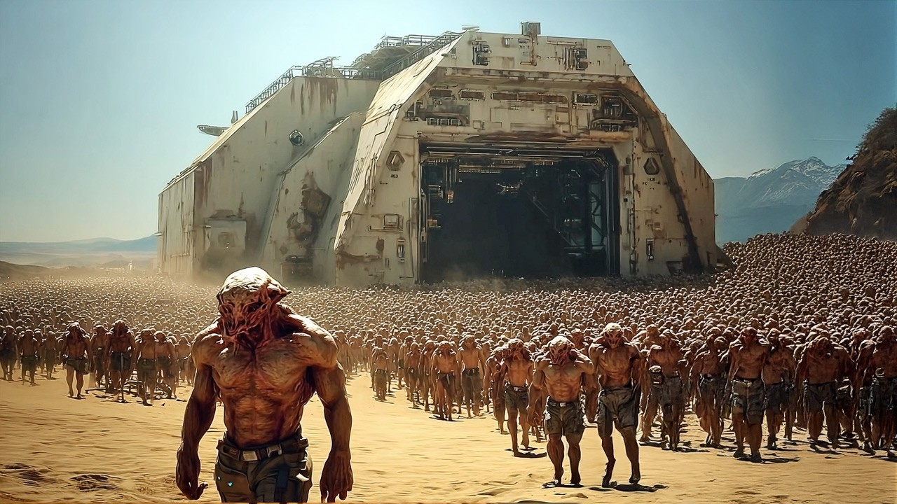 Militares abren accidentalmente un antiguo bunker ruso, liberando miles de híbridos alienígenas