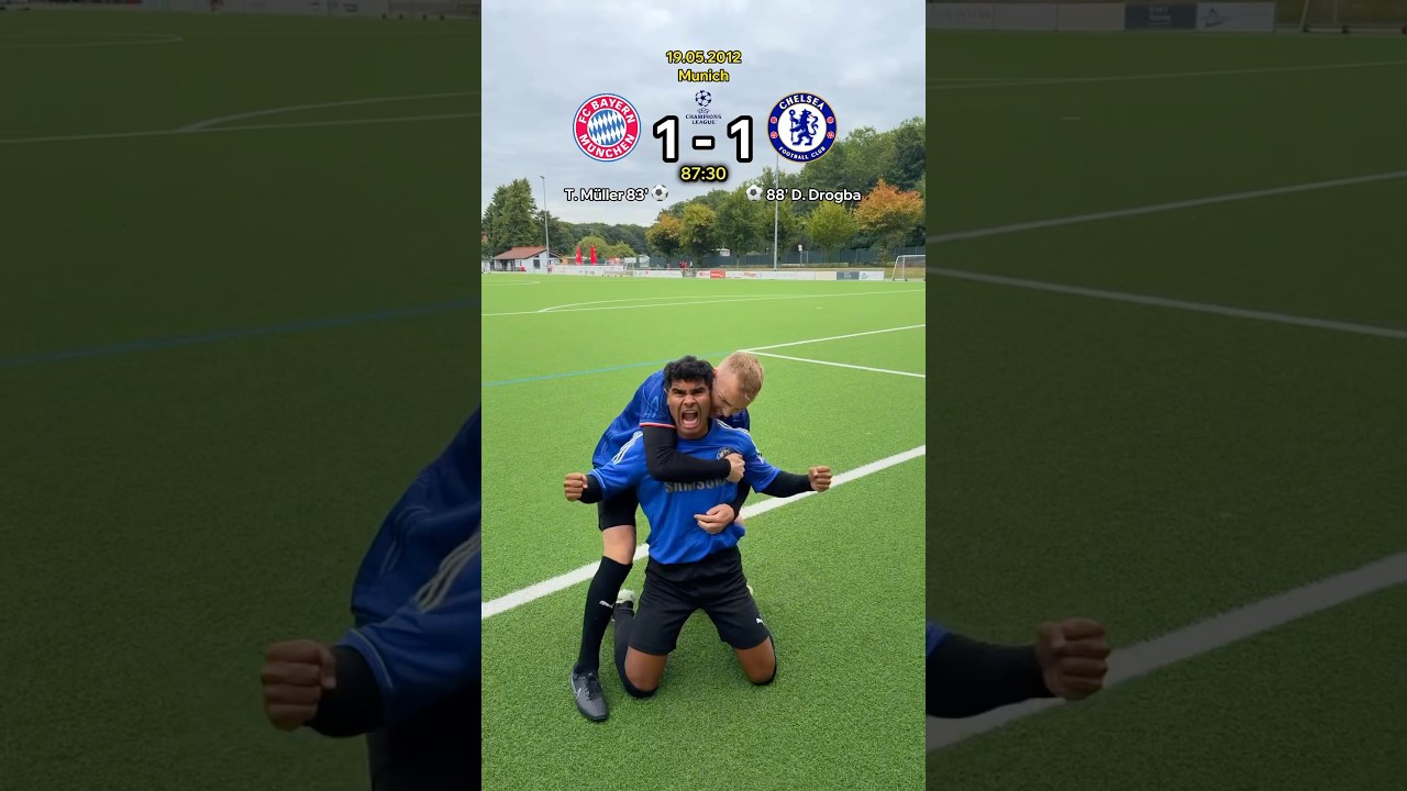 Drogba’s Legendary Moment: Chelsea’s 2012 Champions League Triumph 🏆