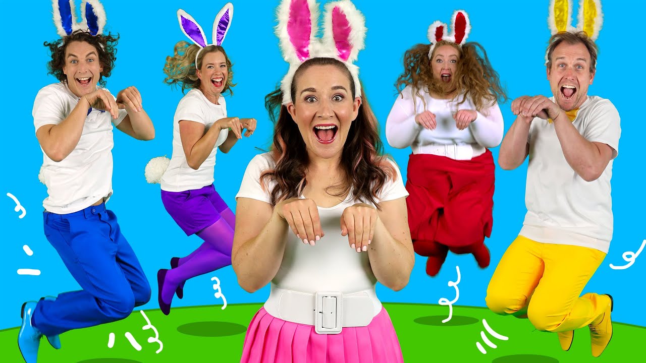 Bounce Like a Bunny! 🐰 Fun Kids Song & Nursery Rhyme for Easter & Playtime