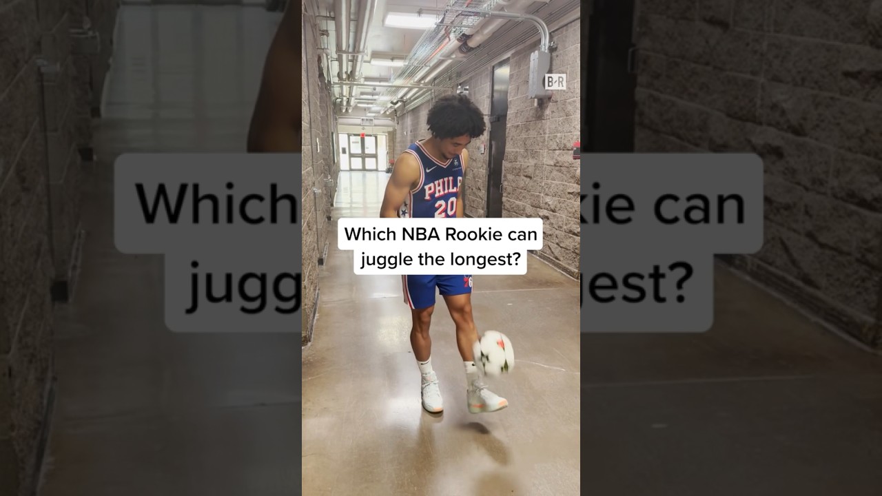 Which NBA Rookie Reigns Supreme in Soccer Juggling? ๐โฝ๏ธ