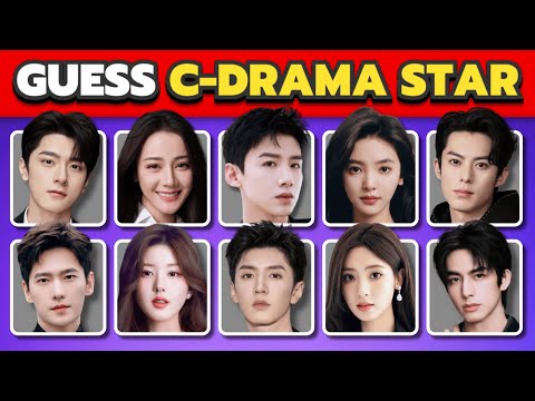 GUESS THE CHINESE DRAMA STAR NAME! 🎬 Are You a True Fan? 🤔