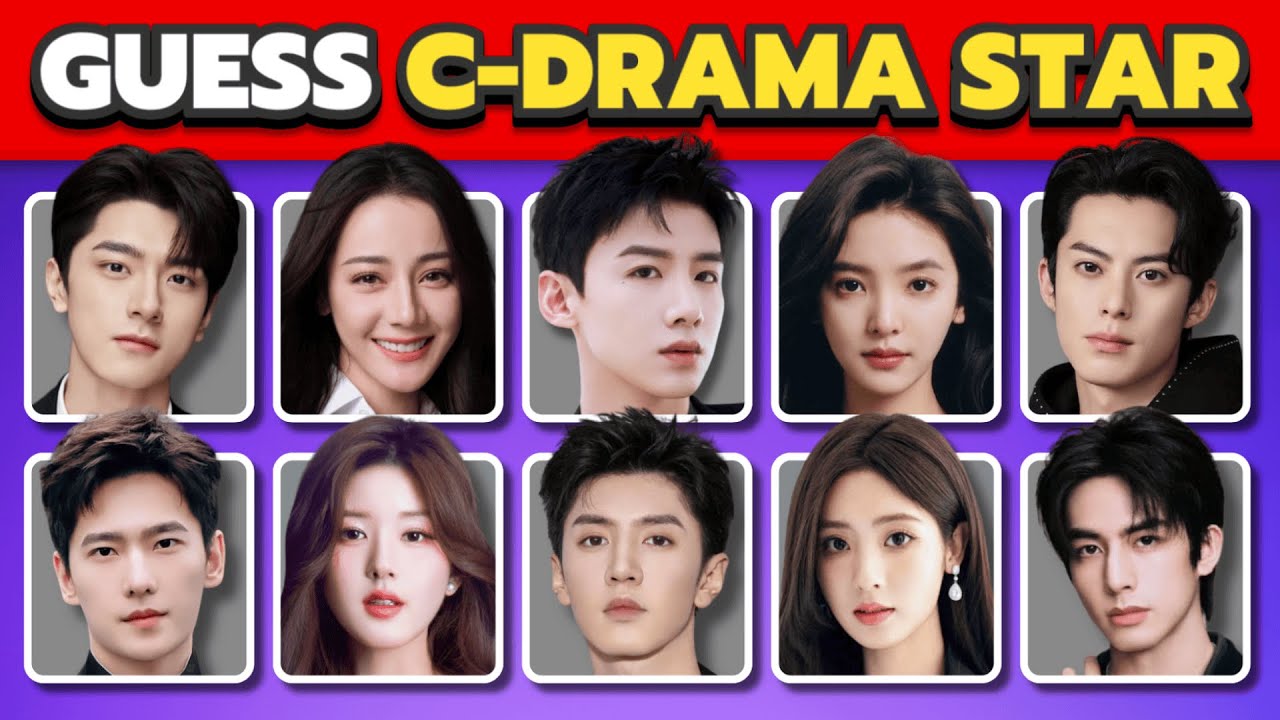 Can You Name the Chinese Drama Star? 🎬 Test Your Fan Knowledge!
