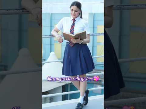 🎓 Karan Preeta College Love Story | Padne Ne Aayi Hai Song | Romantic Kundali Bhagya Shorts #love