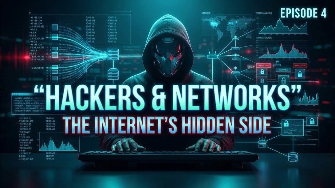 Hackers & Networks: The Internet’s Hidden Side 🌐
