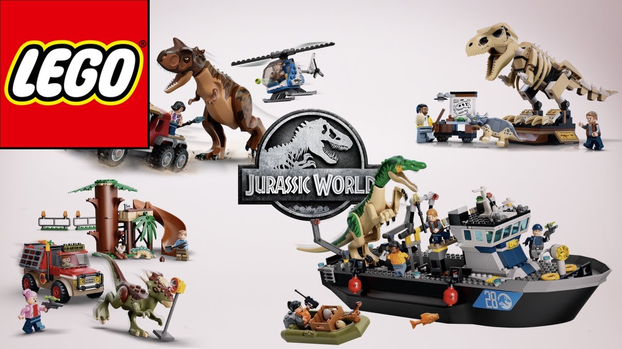 Lego Jurassic World Sets Compilation 🦖