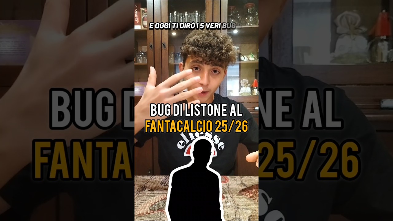 Bug nel Listone Fantacalcio 25/26 🛠️