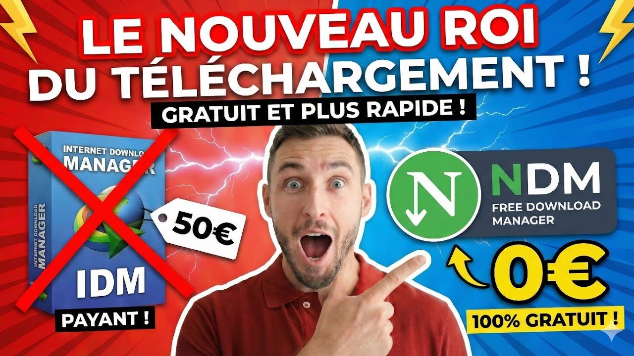 Ce logiciel il est meilleur que INTERNET DOWNLOAD MANAGER (gratuit)