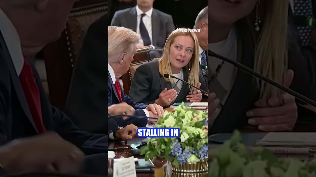 Giorgia Meloni Thanks Trump for His Role in Promoting Peace 🇺🇸