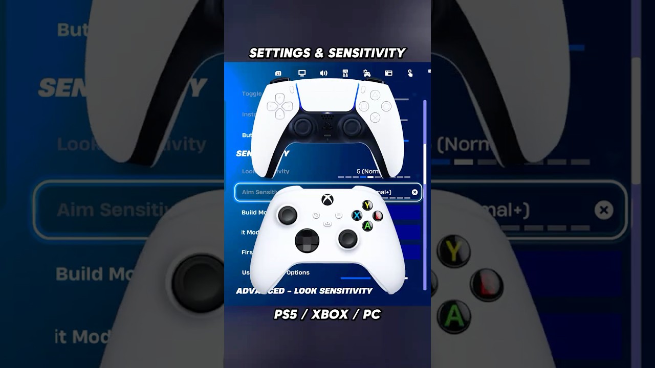 BEST Controller SETTINGS = Aimbot 🎯 #fortnite #shorts