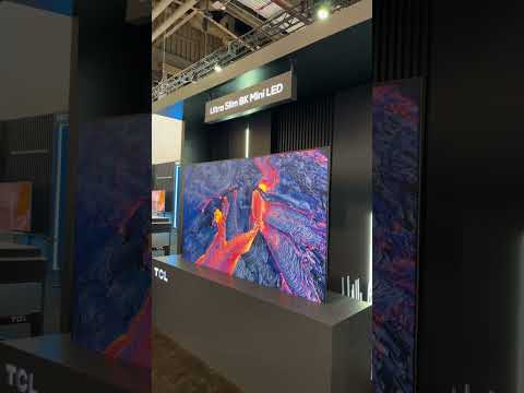 TCL 98” 8K SUPER THIN! MiniLED TV CES