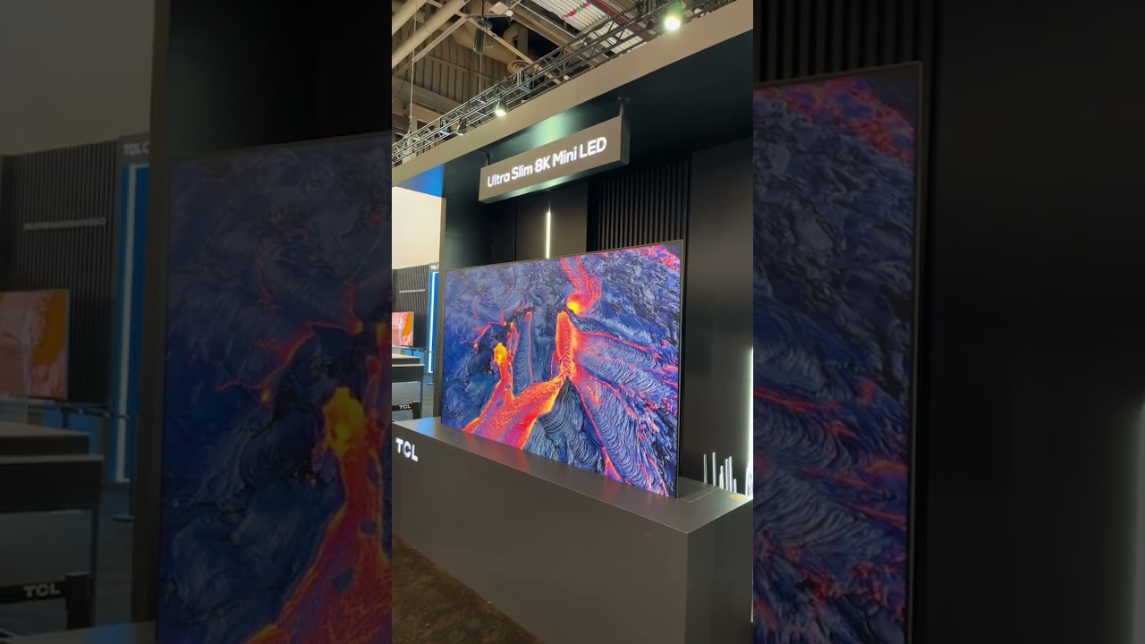 TCL 98” 8K UltraSlim MiniLED TV Unveiled at CES