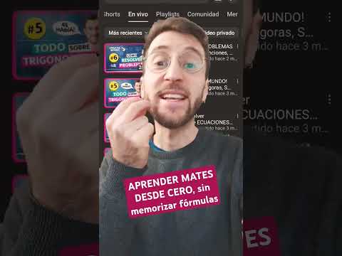Aprender desde cero matemática. Sin memorizar fórmulas! 😎 #maths #habilidadmatematica