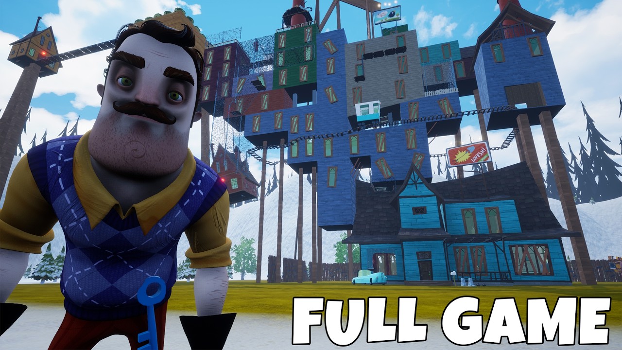 Hello Neighbor: Quentin Challenge Walkthrough 🏡