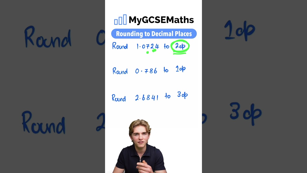 Master Rounding to Decimal Places for GCSE Maths π | Essential Tips & Tricks