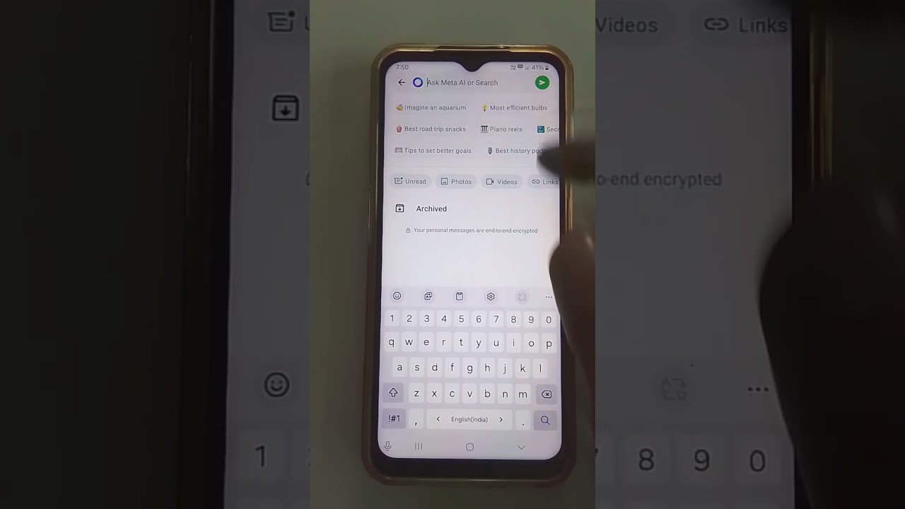 Meta AI Now in WhatsApp Search 🔍