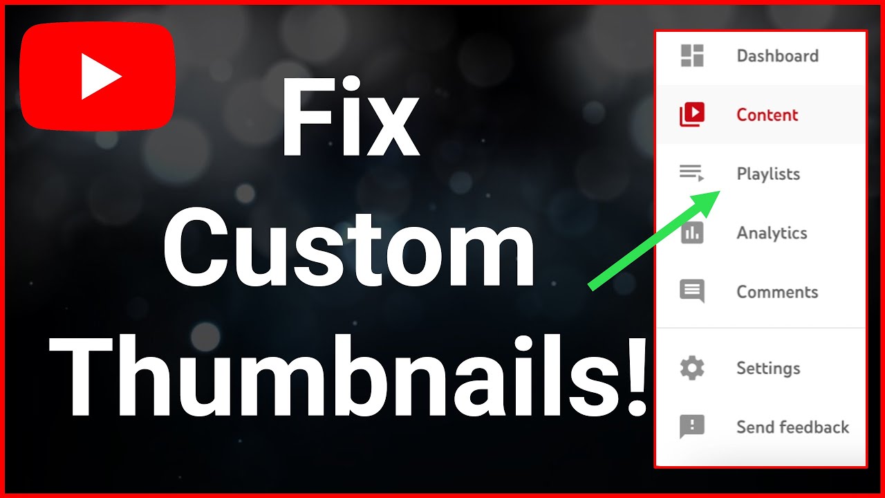 Fix Custom Thumbnail Upload Issue on YouTube 📹