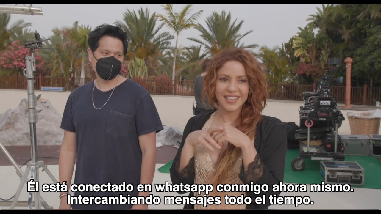 Shakira - Don't Wait Up Behind-The-Scenes Interview