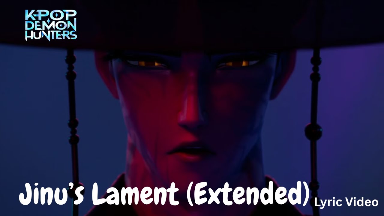 Jinu's Lament (Extended) 🎶 - Emotional Lyric Video from 'KPop Demon Hunters'