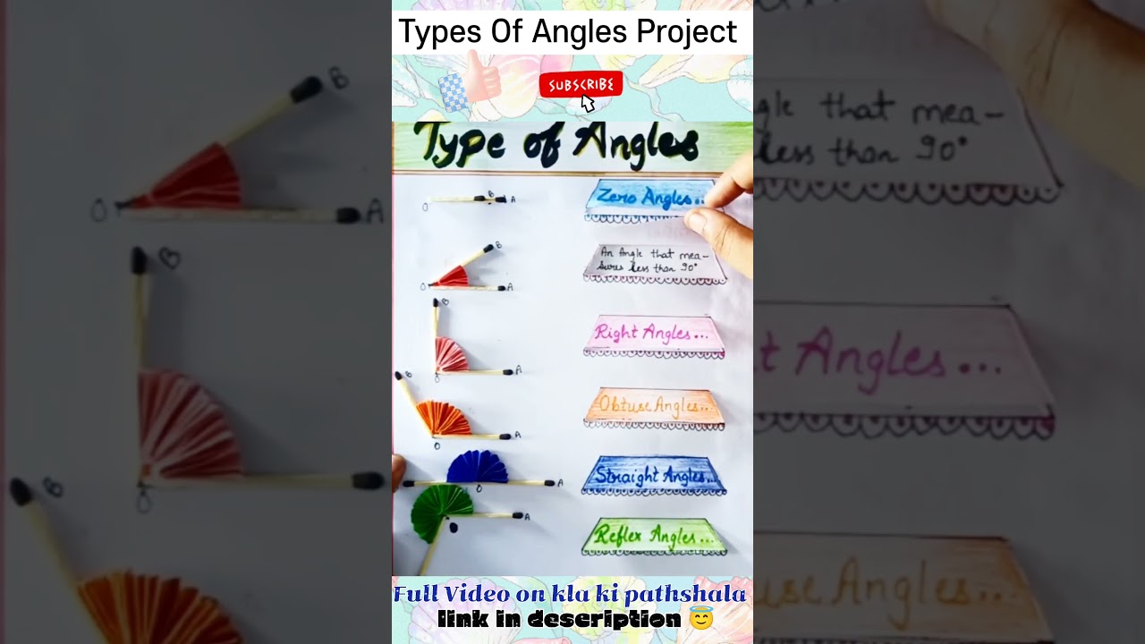 Discover 5 Exciting Types of Angles for Your Math Project 📐