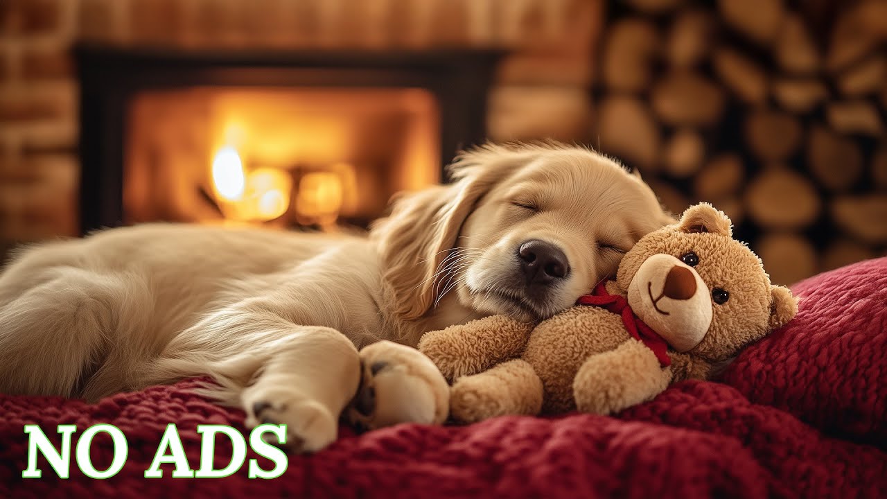 10 Hours of Dog Calming Music 🐶 Anti-Separation Anxiety Relief Music | Deep Sleep & Calm 💖 No Ads