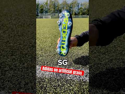 Adidas boots on artificial grass - GO or NO GO?