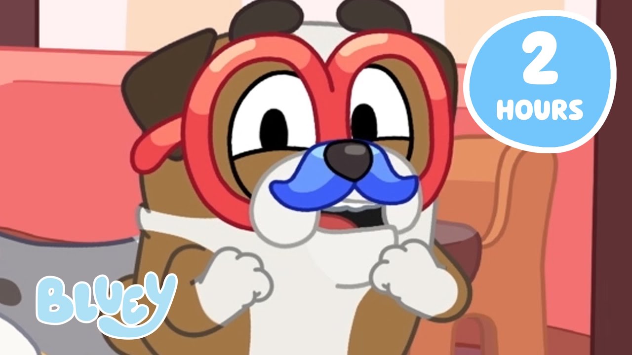 18 Complete Bluey Episodes 💙 | 2 Hours of Fun & Laughter for Kids