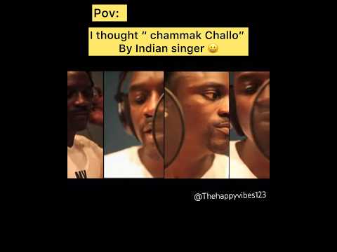 Chammak Challo Song by Akon and Hamsika Iyer #indianmusic #sharukhkhan #kareenakapoor