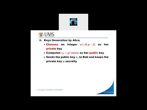 MATEMATICAL CRYPTOGRAPHY LECTURE: Asymmetric Key Cryptography