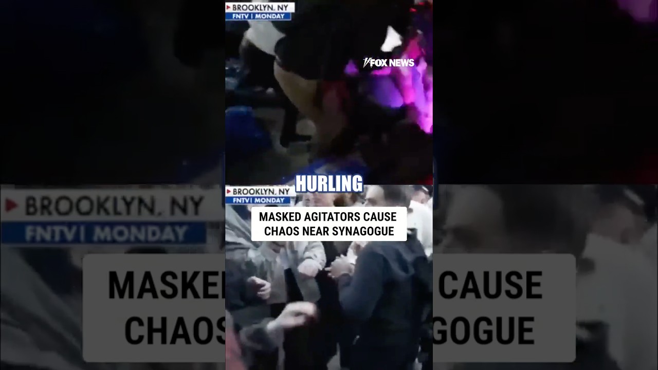 Masked Protesters Disrupt Synagogue in Brooklyn 🕍