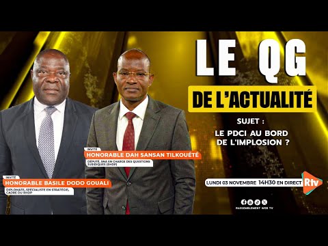 QG de l’Actualité du Lundi 03 Novembre 2025