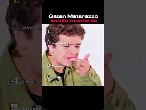 Gaten Matarazzo iconic moments.