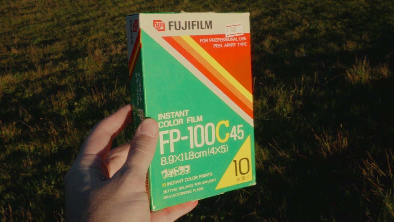 FP-100c & FP-100b (4x5) Film + 10% Off 🎞️