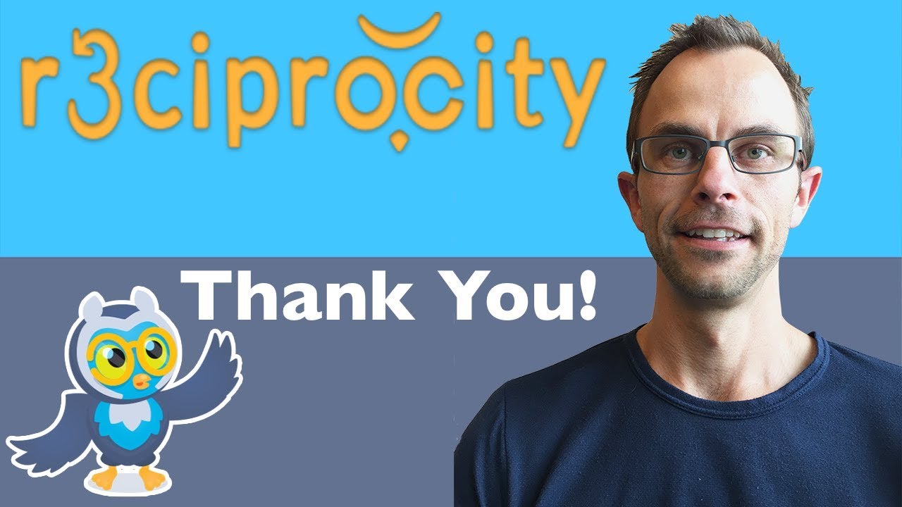 Thank You For Your Support Of r3ciprocity.com!