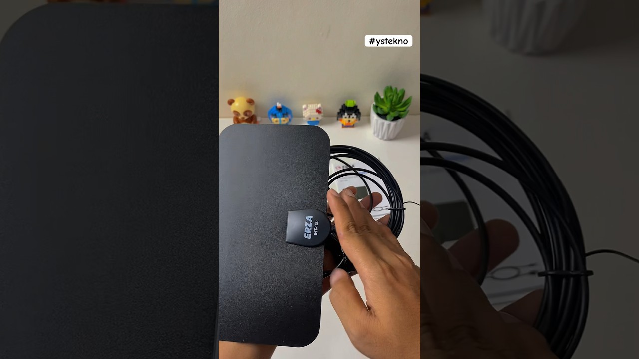 Indoor Digital TV Antenna ERZA INT-100 DVB T2 📺