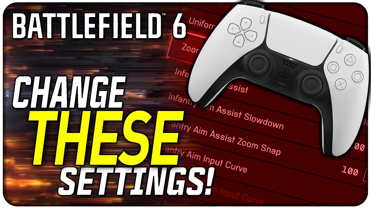 BF6 Controller Settings Post-Aim Assist Update 🎮