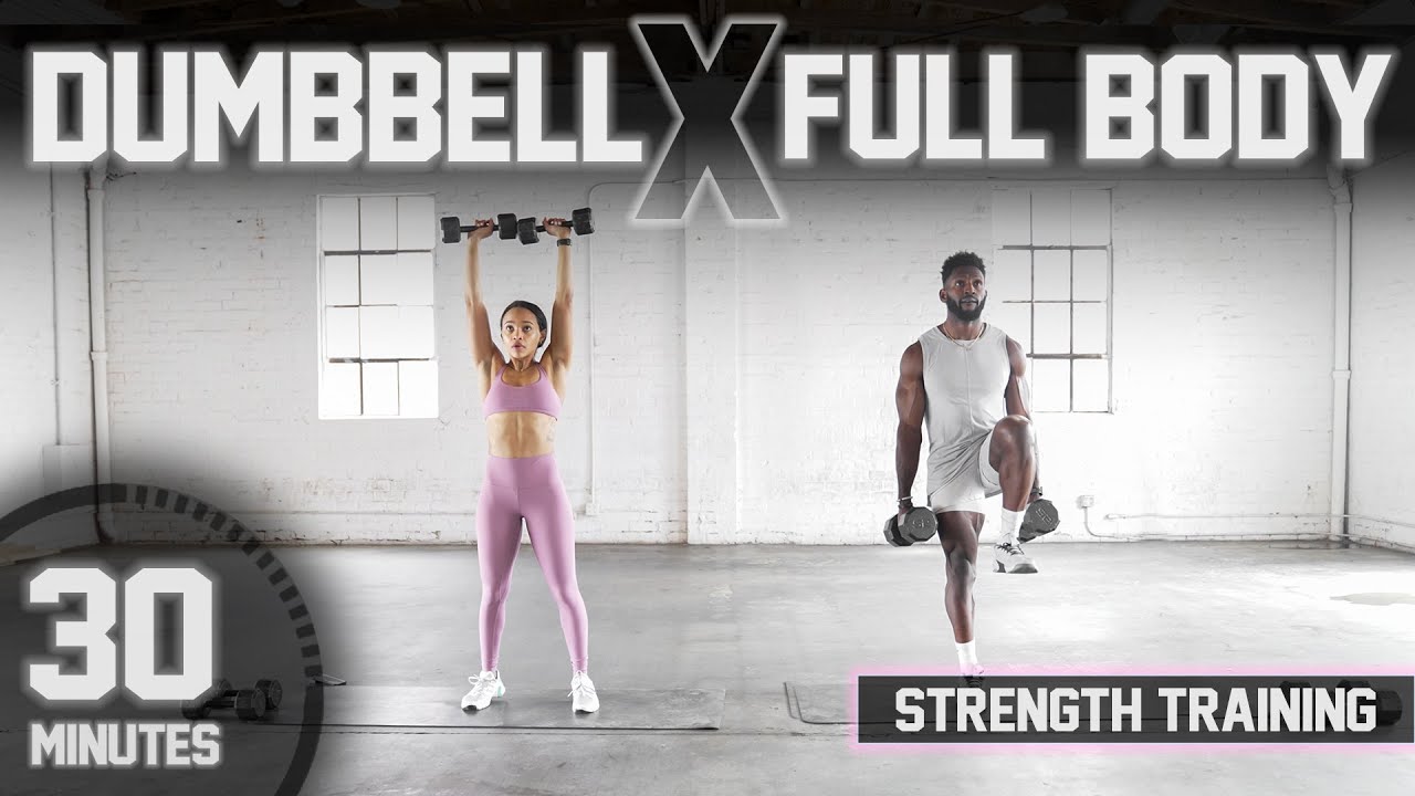 30-Minute Full Body Dumbbell Workout for Strength and Endurance