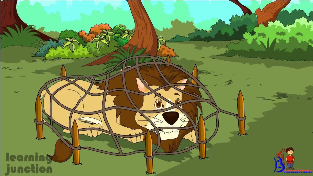 The Lion and the Mouse: A Kid's Fable 🦁