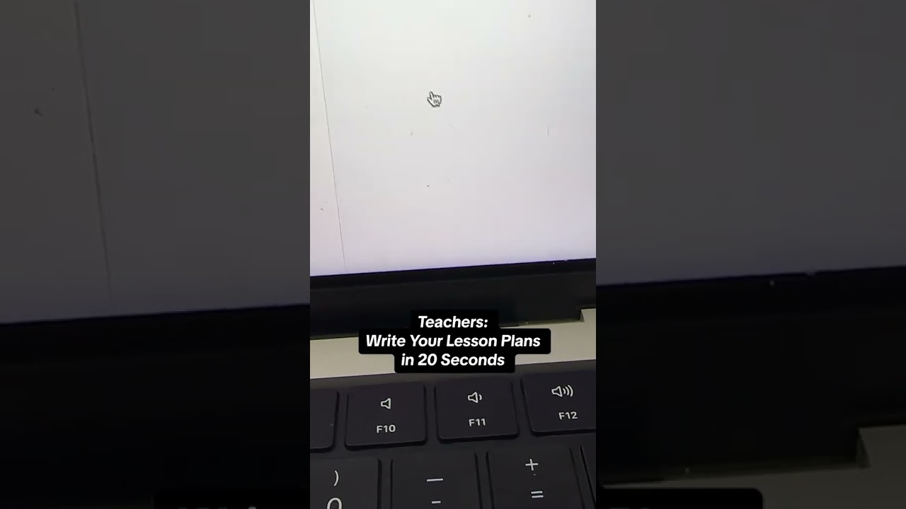 AI Created My Lesson Plans for Free π