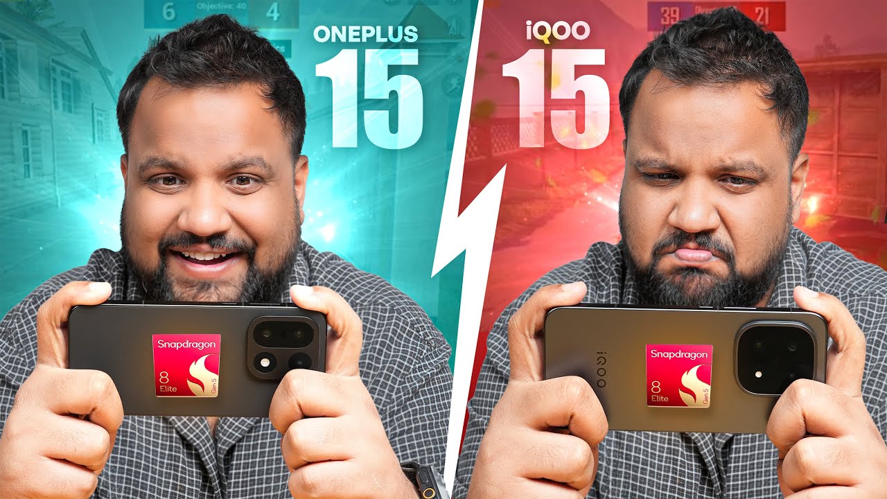 OnePlus 15 vs iQOO 15 Detailed Comparison - Only One Winner!