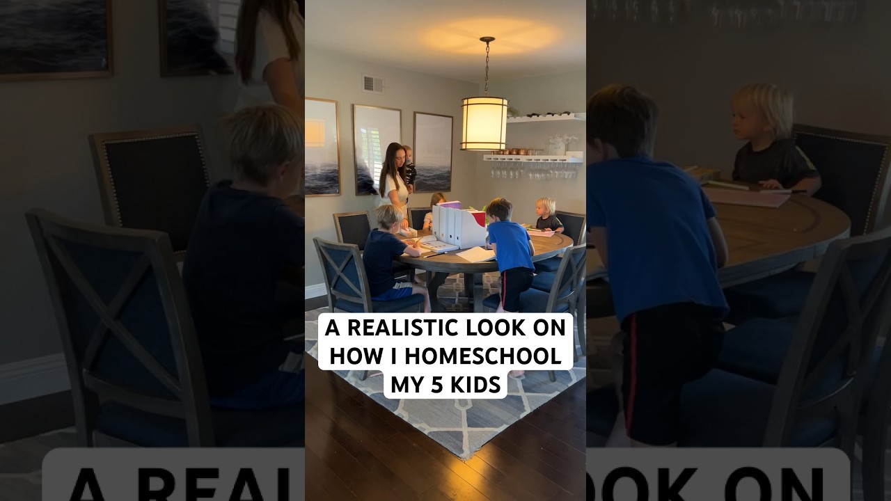 Secrets from a Homeschool Mom: Managing 5 Kids with Ease ✨