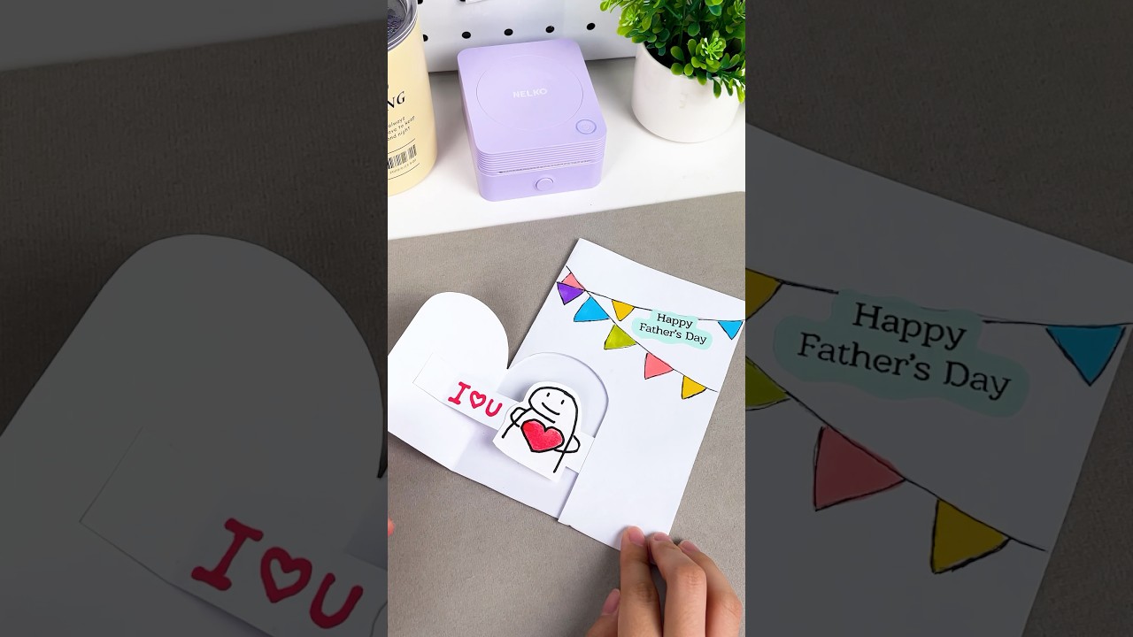 Creative Father’s Day Card Idea 💡